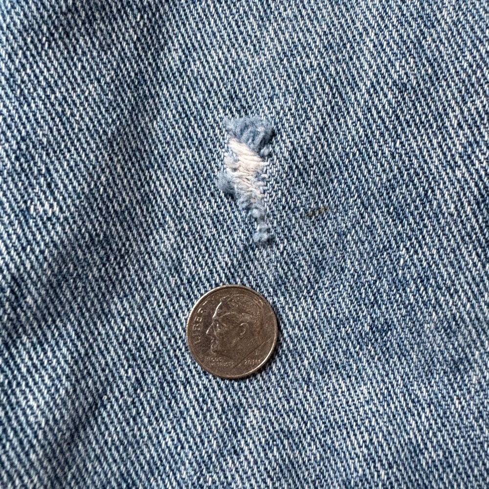 B.U.M. Equipment Women's Light Blue Denim Jean Jacket - Picture 5 of 5